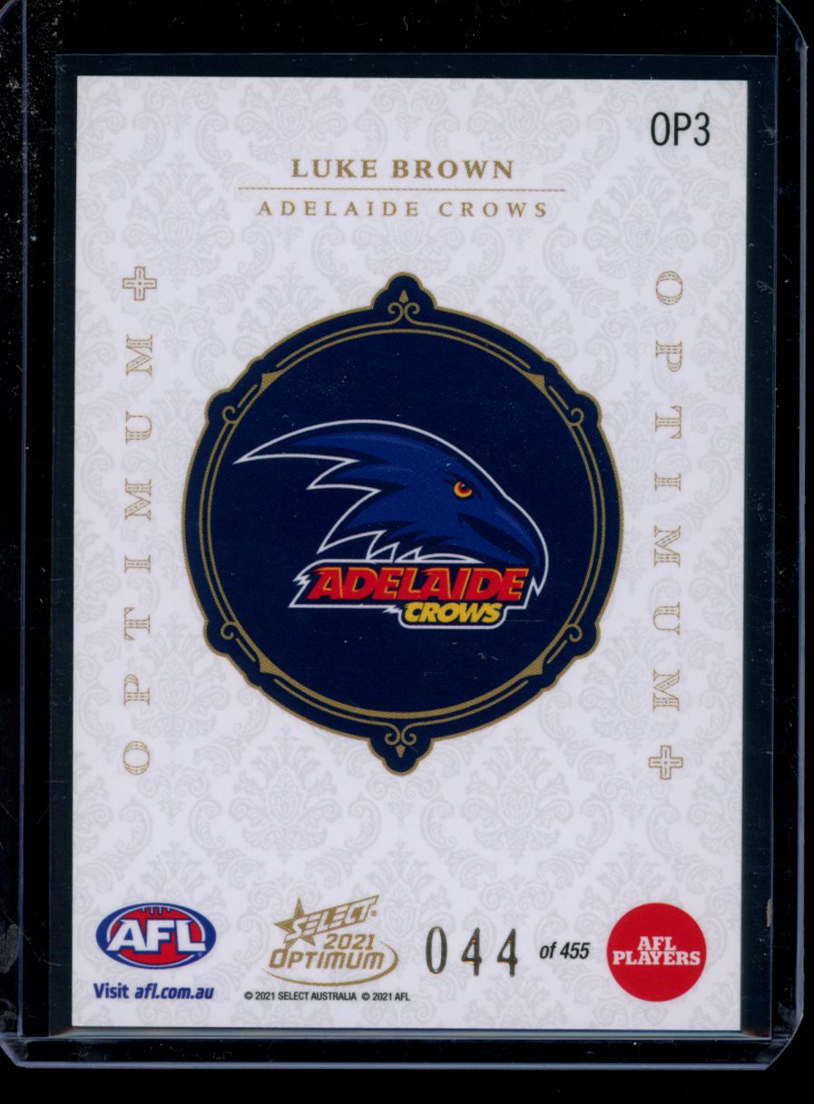 Luke Brown 2021 Select Optimum Optimum Plus 044/455