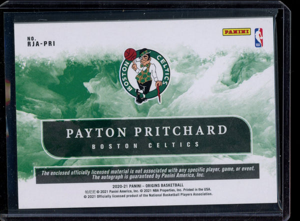 Payton Pritchard  2020-21 Panini Origins RPA RC 05/99