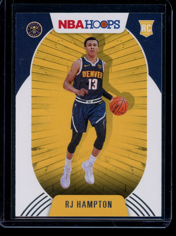 RJ Hampton 2020-21 Panini Hoops RC