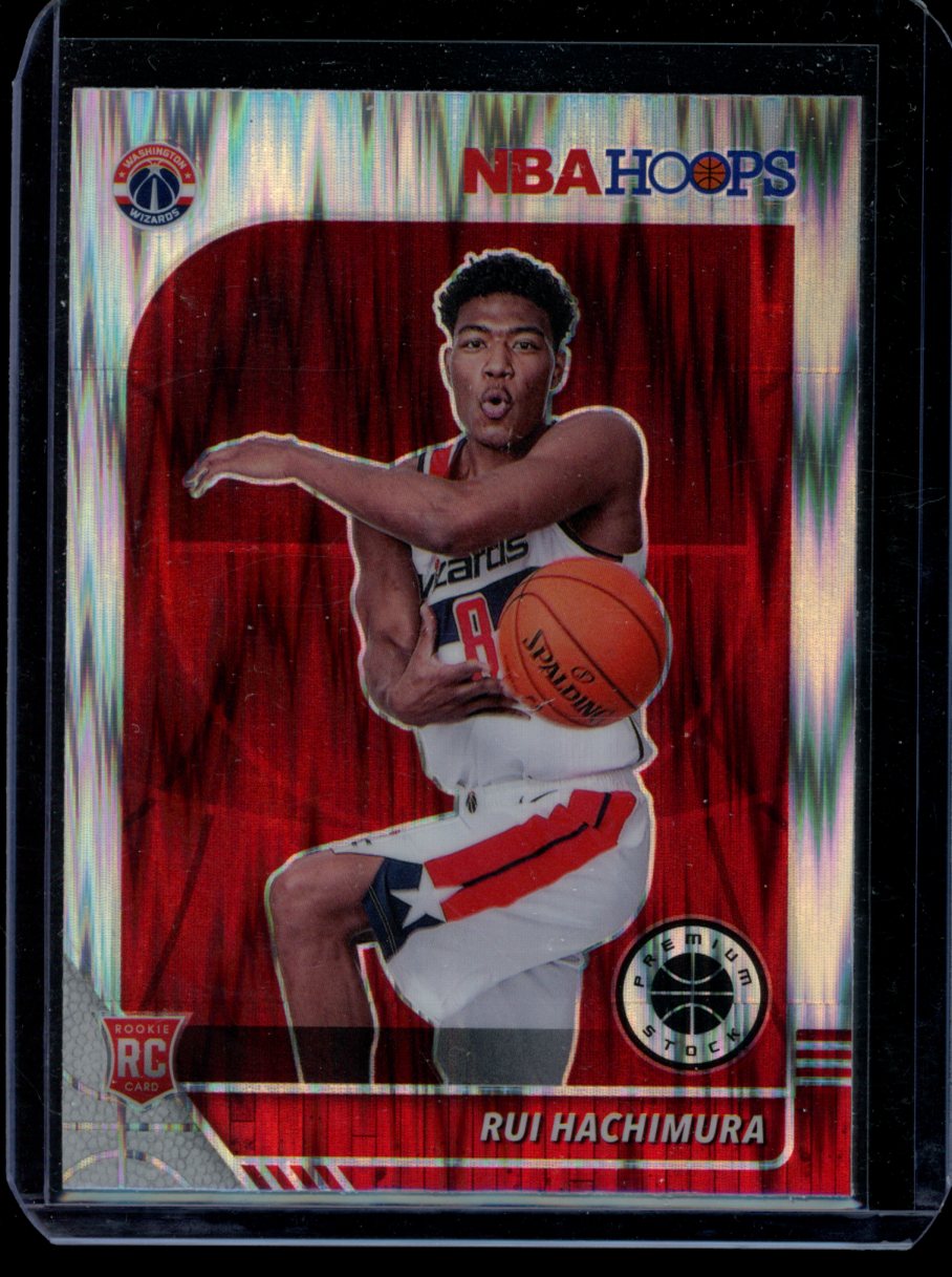 Rui Hachimura 2019-20 Panini Hoops Premium Silver Flash RC