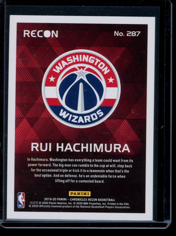 Rui Hachimura 2019-20 Panini Chronicles Recon RC