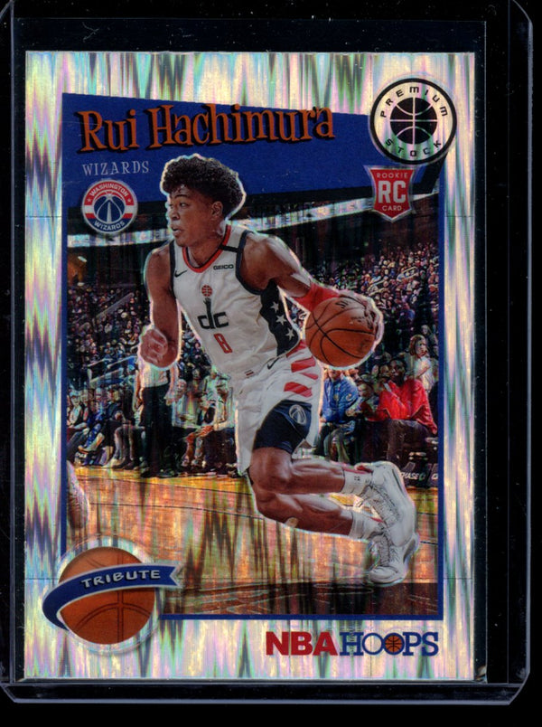 Rui Hachimura 2019-20 Panini Hoops Premium Silver Flash RC