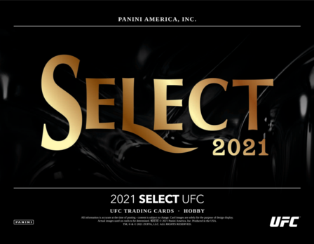 2021 Panini Select UFC Hobby Box