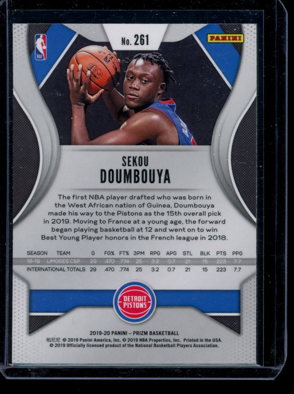 Sekou Doumbouya 2019-20 Panini Prizm RC