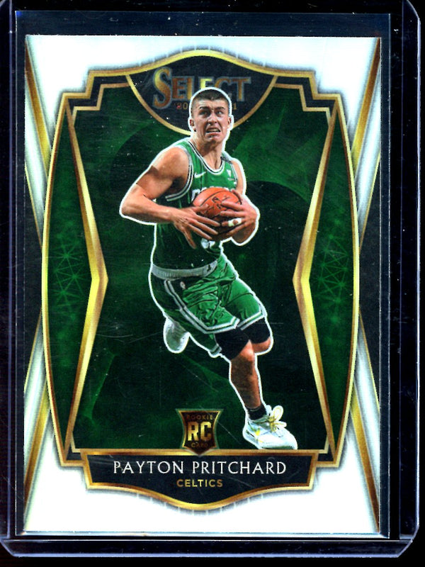 Payton Pritchard 2021 Panini Select Silver Premier Level RC