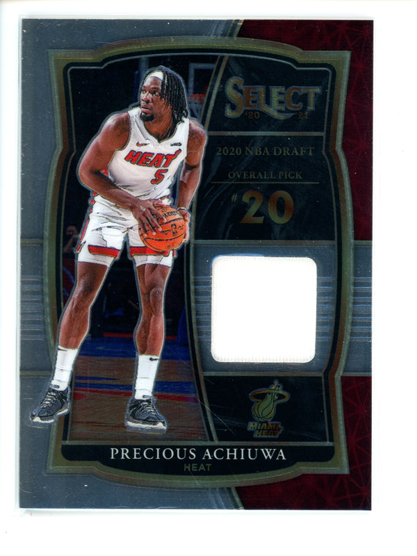 Precious Achiuwa  2021 Panini Select Draft Selection Patch RC