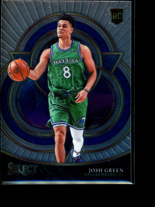 Josh Green 2021 Panini Select Phenomenon RC