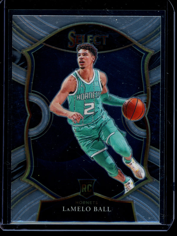 Lamelo Ball 2021 Panini Select Concourse RC