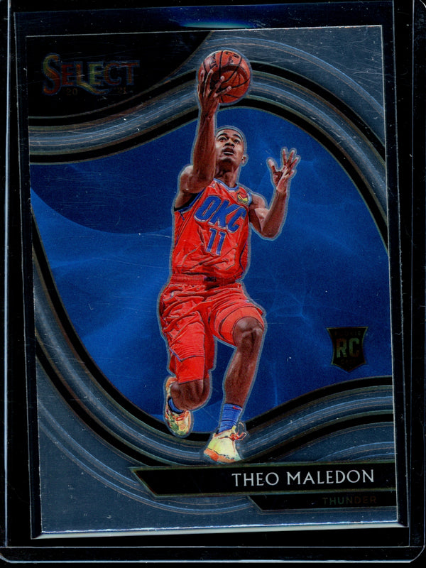 Theo Maledon 2021 Panini Select Courtside RC