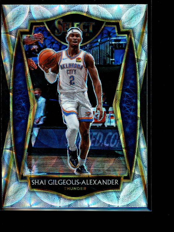 Shai Gilgeous-Alexander 2021 Panini Select Scope Premier Level