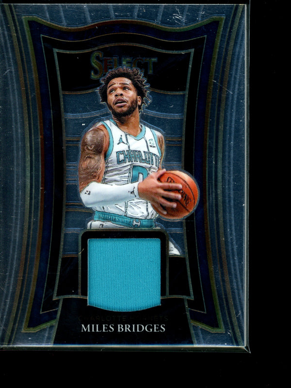 Miles Bridges 2021 Panini Select Select Swatches