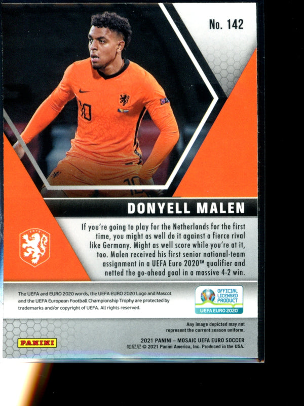 Donyell Malen 2021 Panini Mosaic Euro RC