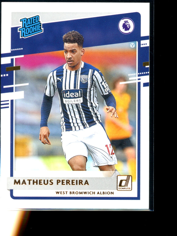 Matheus Pereira 2020-21 Panini Chronicles Donruss Rated Rookie RC