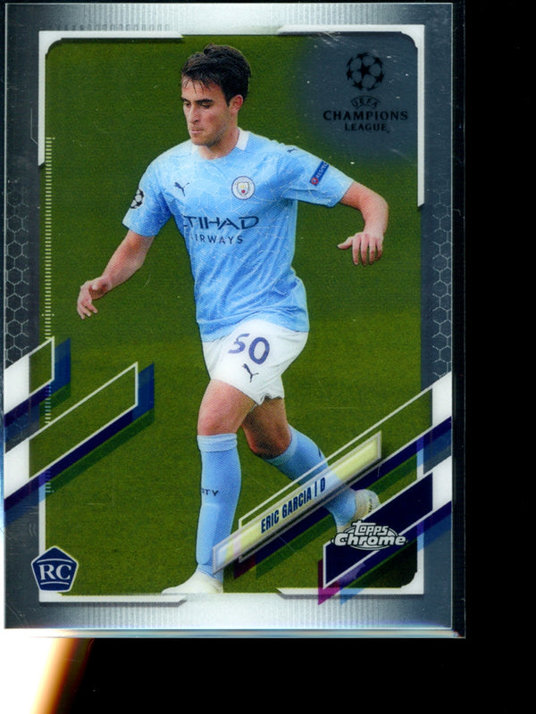 Eric Garcia 2021 Topps Chrome Champions League RC