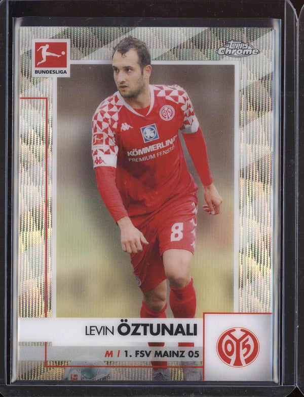 Levin Oztunali 2020-21 Topps  Chrome Bundesliga X-Fractor 115/250