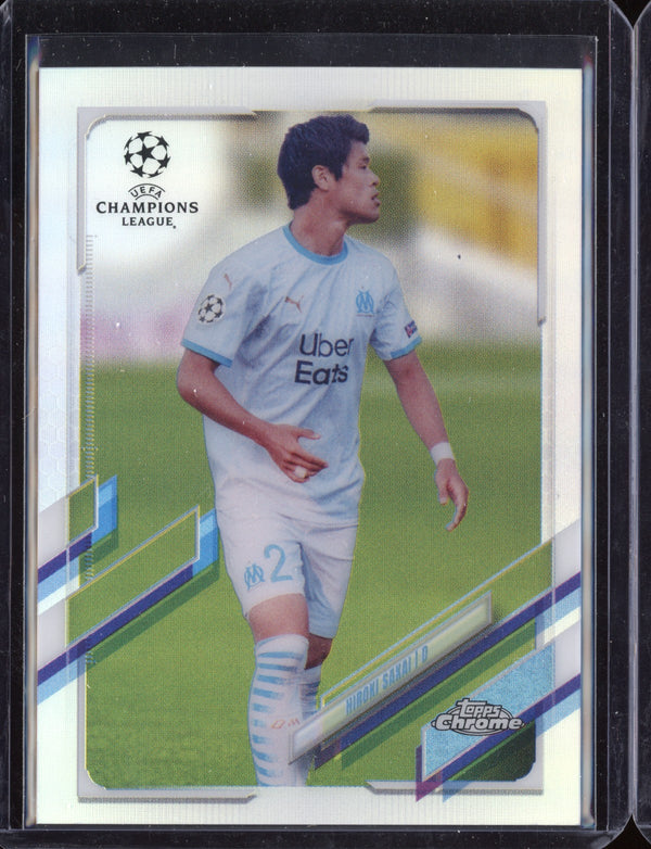 Hiroki Sakai 2020-21 Topps  Chrome UEFA Champions League Refractor