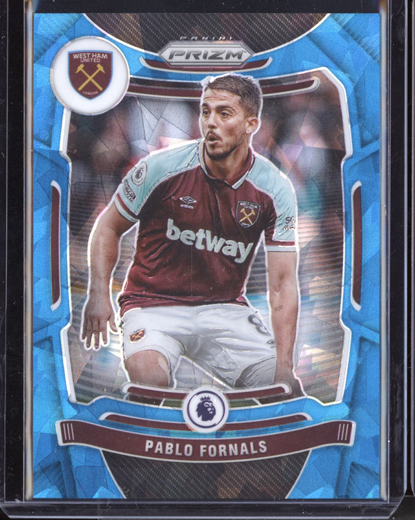 Pablo Fornals 2021-22 Panini Prizm Premier League Blue Ice Prizm 43/75