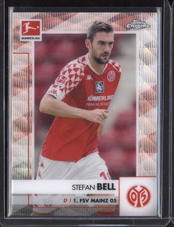 Stefan Bell 2020-21 Topps  Chrome Bundesliga X-Fractor 191/250