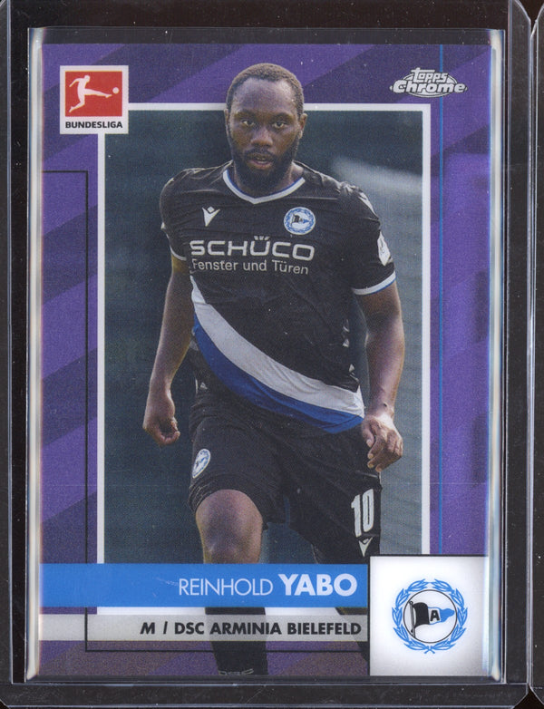 Reinhold Yabo 2020-21 Topps  Chrome Bundesliga Purple Refractor 226/299