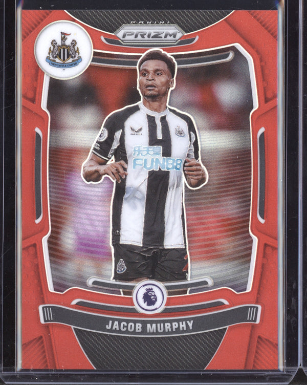 Jacob Murphy 2021-22 Panini Prizm Premier League Red Prizm 99/199