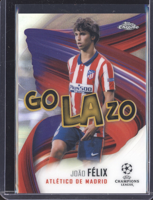 Joao Felix 2020-21 Topps  Chrome UEFA Champions League Golazo