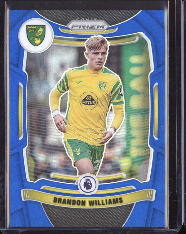 Brandon Williams 2021-22 Panini Prizm Premier League Blue Prizm 248/340