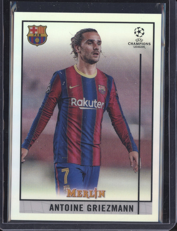 Antoine Griezmann 2020-21 Topps  Merlin UEFA Champions League Refractor