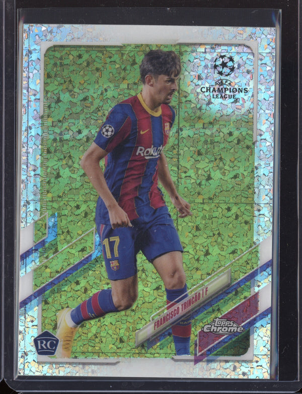 Francisco Trincao 2020-21 Topps  Chrome UEFA Champions League Speckle Refractor RC