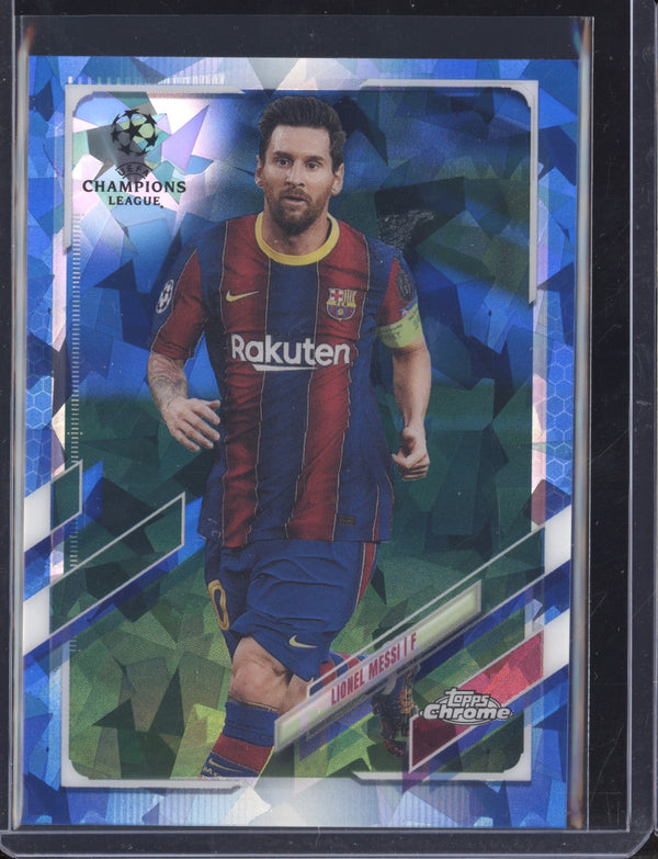 Lionel Messi 2020-21 Topps  Chrome Sapphire UEFA Champions League