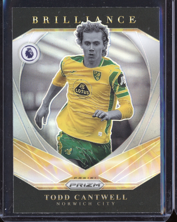 Todd Cantwell 2021-22 Panini Prizm Premier League Brilliance Silver