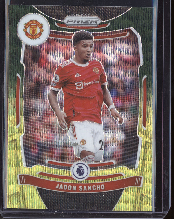 Jadon Sancho 2021-22 Panini Prizm Premier League Multi Colour Prizm