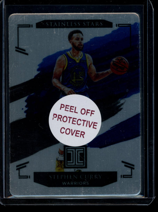 Stephen Curry 2020-21 Panini Impeccable Stainless Stars 92/99