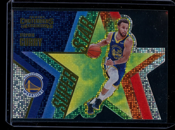 Stephen Curry 2020-21 Panini Contenders Super Star