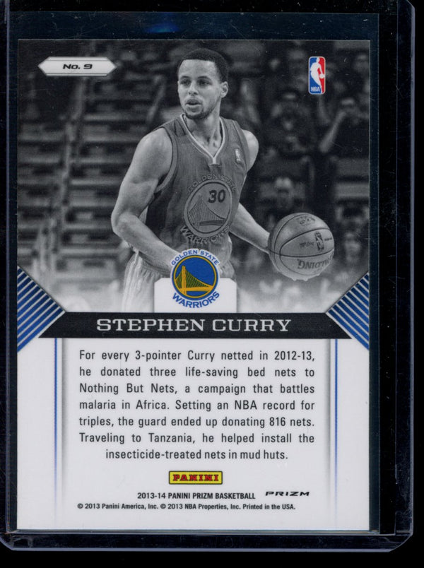 Stephen Curry 2013-14 Panini Prizm Silver