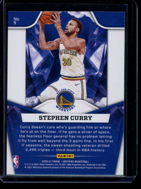 Stephen Curry 2020-21 Panini Certified  The Mighty