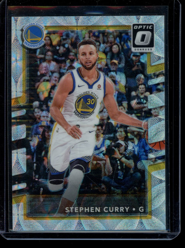 Stephen Curry 2017-18 Panini Optic Choice Silver 180/249