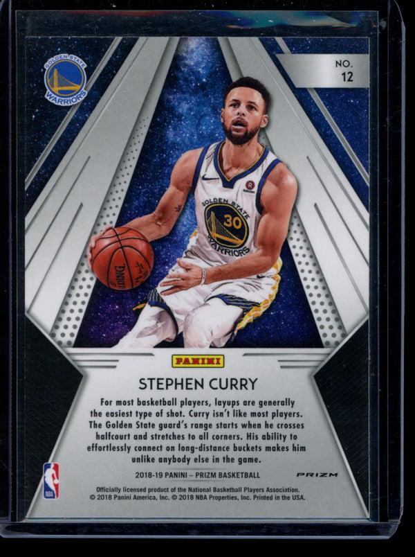 Stephen Curry 2018-19 Panini Prizm All Day Silver