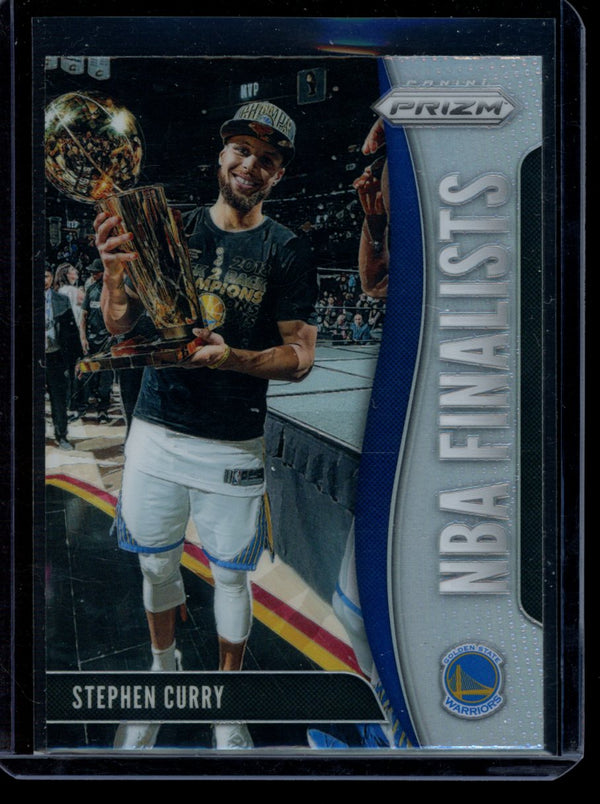 Stephen Curry 2019-20 Panini Prizm NBA Finalists Silver