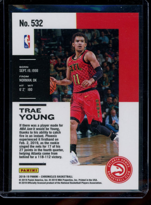 Trae Young 2018-19 Panini Chronicles RC