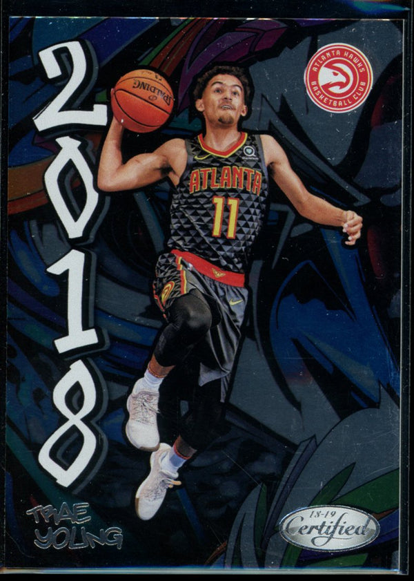 Trae Young 2018-19 Panini Certified  2018 Graffiti RC