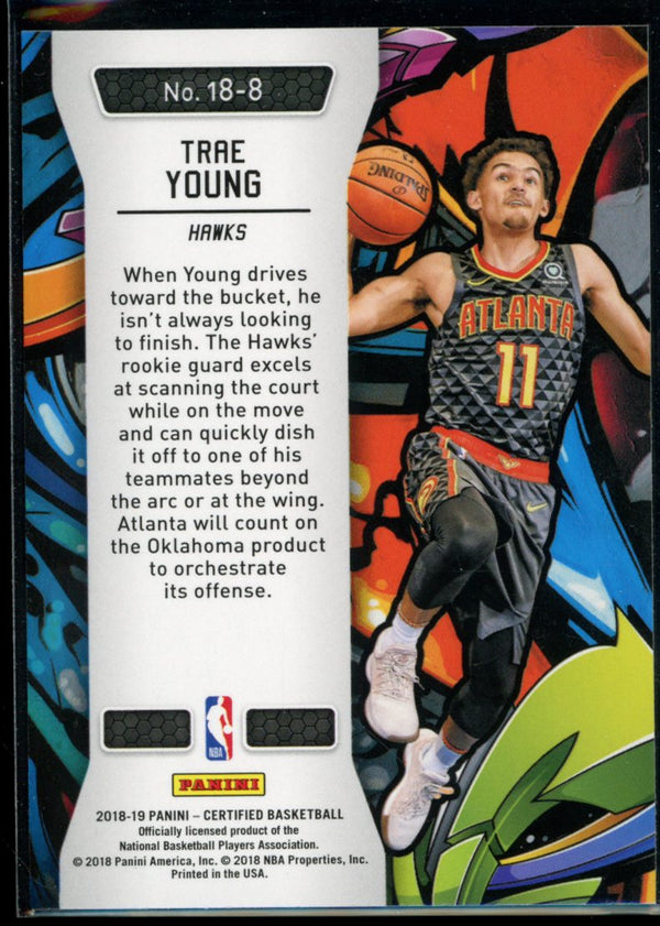 Trae Young 2018-19 Panini Certified  2018 Graffiti RC