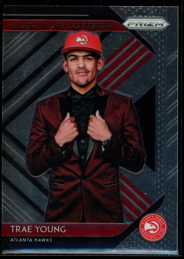 Trae Young 2018-19 Panini Prizm Luck of the Lottery RC