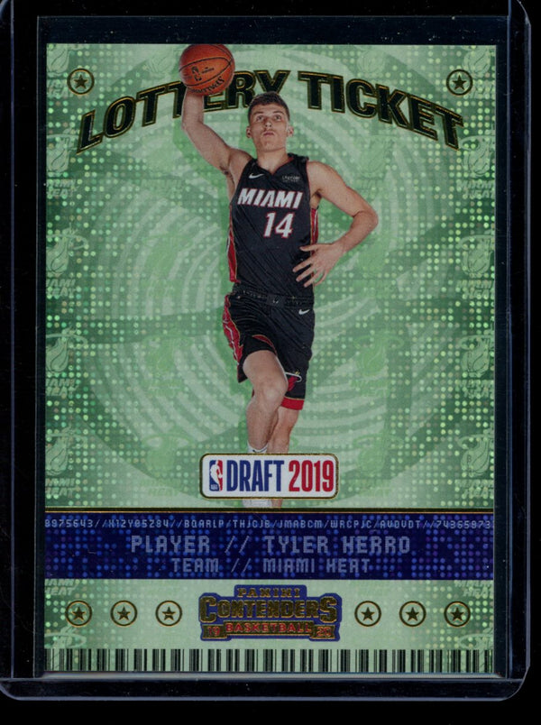 Tyler Herro 2019-20 Panini Contenders  Lottery Ticket RC