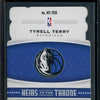 Tyrell Terry 2020-21 Panini Crown Royale Heirs to the Throne RC
