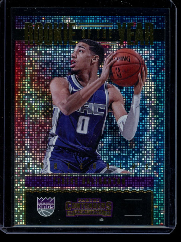 Tyrese Haliburton 2020-21 Panini Contenders ROTY Contenders RC