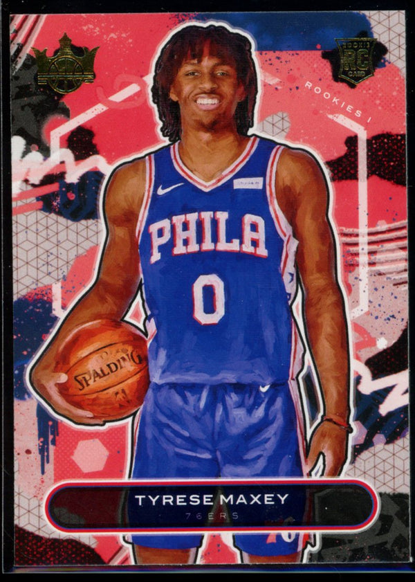 Tyrese Maxey 2020-21 Panini Court Kings Level 1 RC