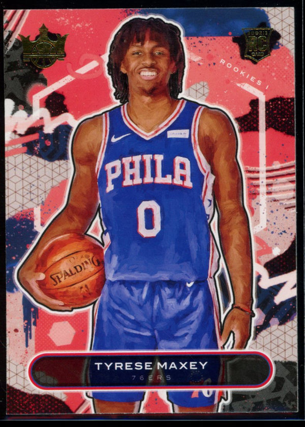 Tyrese Maxey 2020-21 Panini Court Kings Level 1 RC