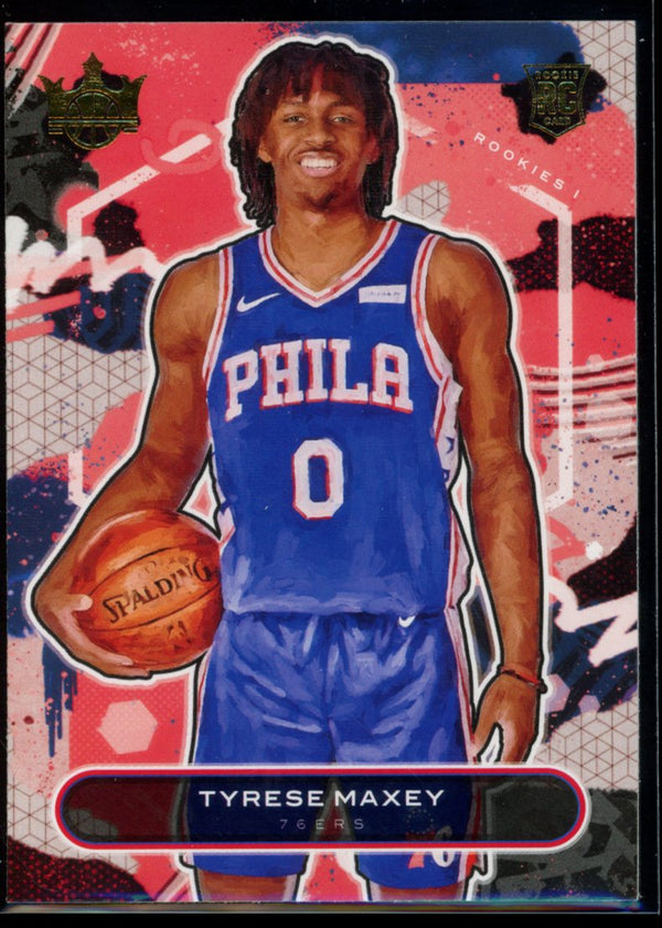 Tyrese Maxey 2020-21 Panini Court Kings Level 1 RC