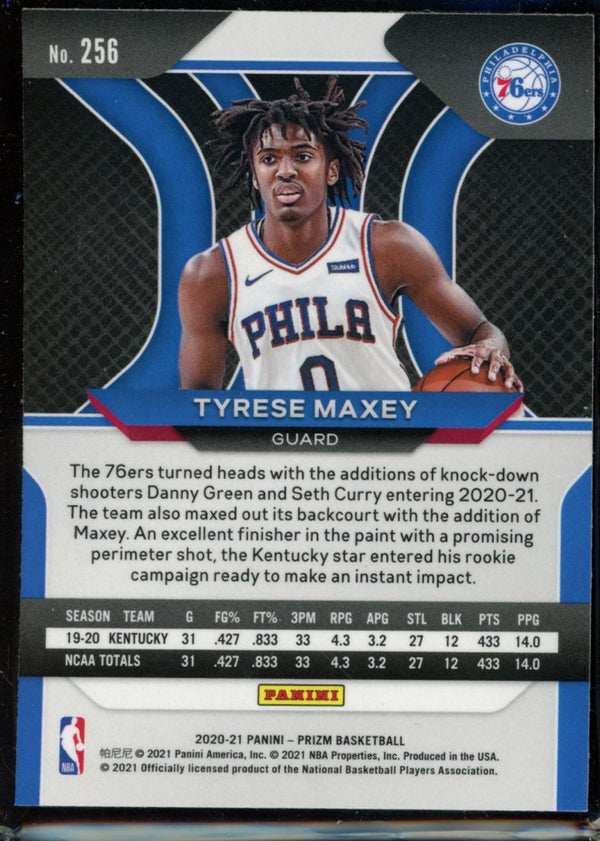 Tyrese Maxey 2020-21 Panini Prizm RC