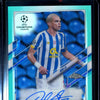 Pepe 2021 Topps  Chrome UCL Aqua Auto  051/199